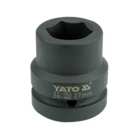 Yato - Nadstavec rázový šesťhranný krátky 1" 27mm