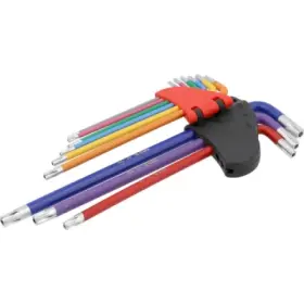 Yato - Sada farebných kľúčov extra dlhé TORX T10 - T50 9ks
