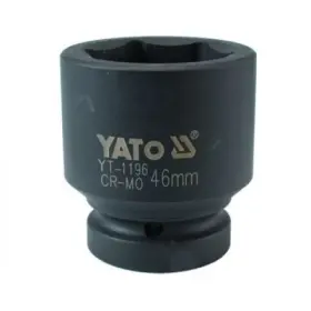Yato - Nadstavec rázový šesťhranný krátky 1" 46mm