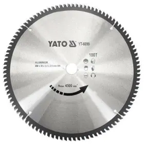 Yato - Pílový kotúč na hliník 350x30mm 100 zubov