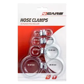 FÉM CSŐSZORÍTÓK CSAVAROS SZETT 8 DB 12MM-TŐL 60MM-IG