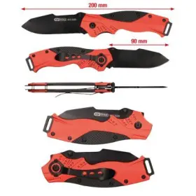 Ks Tools - Zatvárací nôž s aretáciou 90mm