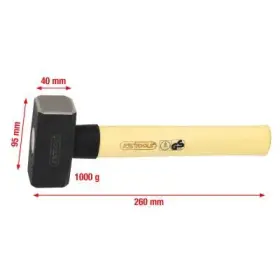 Ks Tools - Kamenárske kladivo 1000g