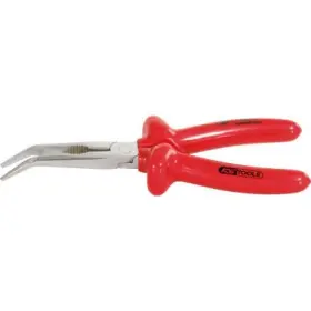Ks Tools - VDE úzke ploché kliešte ohnuté 200mm
