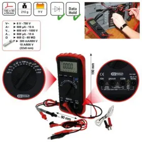 Ks Tools - Multimeter univerzálny merací prístroj