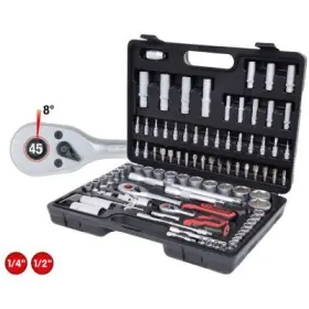 Ks Tools - Gola sada 1/4"+1/2", 96ks