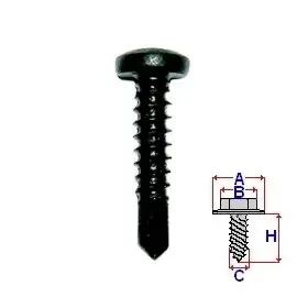 Romix - Skrutka montážna 4.2x19mm (balenie 100ks)