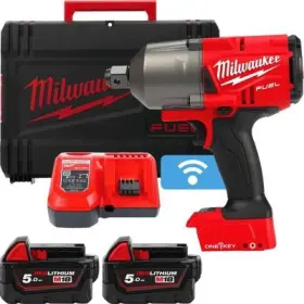 Milwaukee - rázový uťahovák 18V s 2x AKU 5Ah 3/4", 1627NM