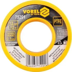 Vorel - Páska teflónová 12 x 0.1mm 12m
