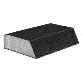 GRAPHITE - Brúsna huba skosená 98 x 25 x 68mm K120