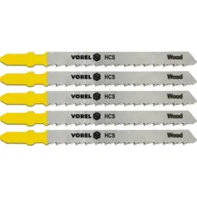 Vorel - List do priamočiarej píly 100mm na drevo, drevotriesku TPI10 5ks