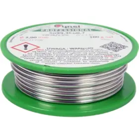 Vorel - Bezolovnaté spájkovacie spojivo cín Ø2.0mm 100g