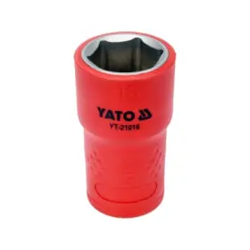 Yato - VDE nadstavec šesťhranný krátky 3/8" 16mm