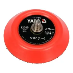 Yato - leštiaci tanier na suchý zips 5/16", Ø75mm pre (YT-82903)