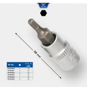 Ks Tools - Nástavec Imbus 4mm, 1/4"