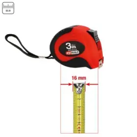 Ks Tools - Zvinovací meter 16mm x 3m