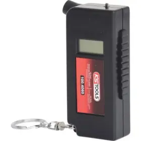 Ks Tools - Digitálny prístroj na meranie tlaku v pneumatikách a profilu pneumatík