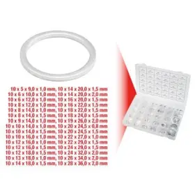Ks Tools - Sortiment hliníkových tesniacich podložiek M5-28, 300ks