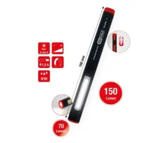 Ks Tools - hliníkové LED tužkové svietidlo 150 lumenov