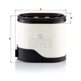 MANN FILTER Légszűrő CP 38 001