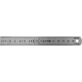 Yato - Rugalmas acél vonalzó 150mm