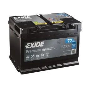 Exide PREMIUM 12V 77Ah 760A EA770